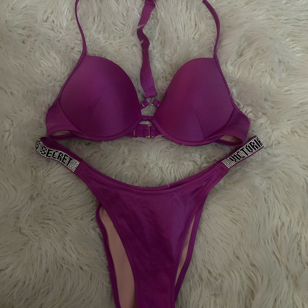 Victoria's Secret rhinestone Bikini Set